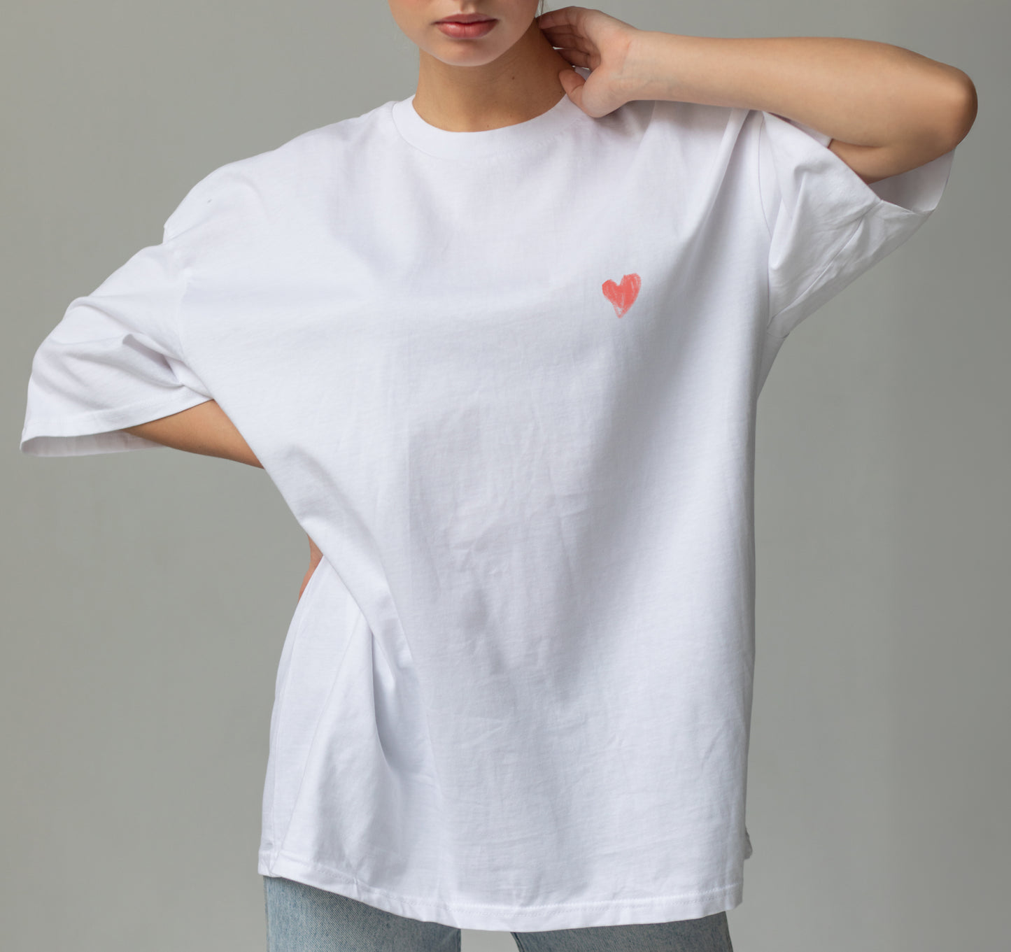 Tricou Unisex Inima Mica