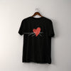 Tricou Unisex Inima Mustati